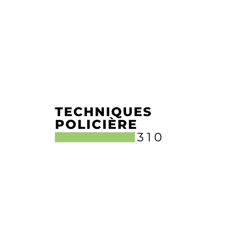 310 Techniques policières