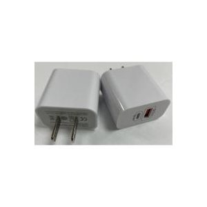 CHARGEUR MURAL USB ET USB-C - BLANC