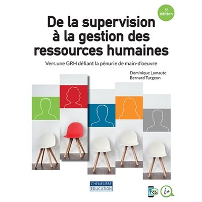 DE LA SUPERVISION ET GESTION DES RESSOURCES HUMAINES, 5ED+CO