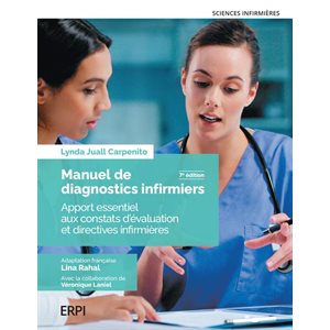 MANUEL DE DIAGNOSTIC INFIRMIERS , 7ED / CARPENITO